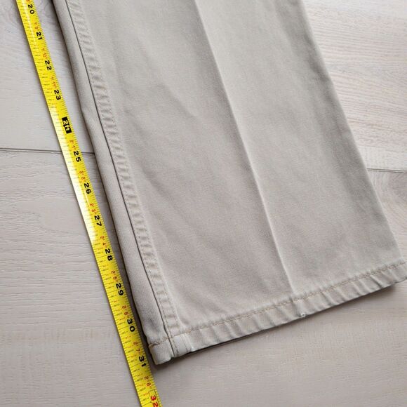 Bills Khakis Pants Mens 38x31 Beige Bullard Twill Flat Front Chino Made in USA - Picture 9 of 12